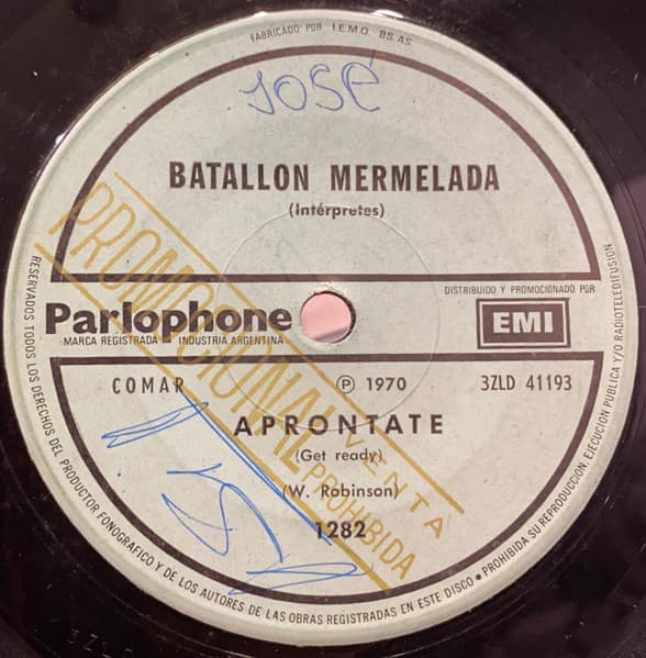 Batallon Mermelada — Aprontate / Esperandote Estoy