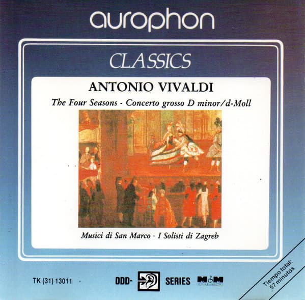 Antonio Vivaldi & Musici Di San Marco & I Solisti Di Zagreb — The Four Seasons (Concerto Grosso D Minor / d-Moll)