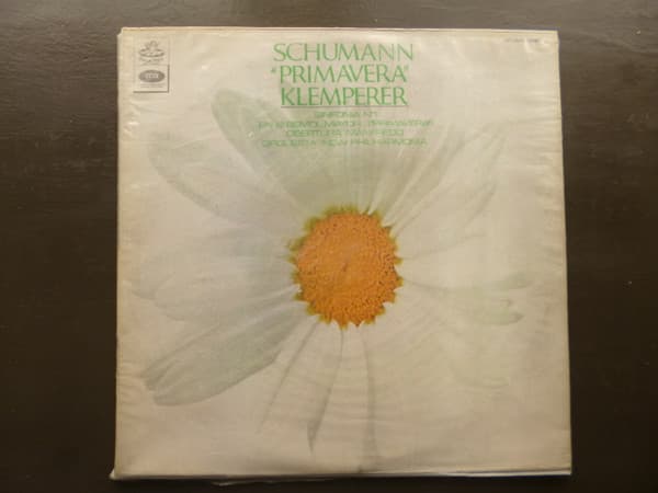 Schumann & Klemperer & Orquesta New Philharmonia — Primavera - Sinfonía Nº 1 En Si Bemol Mayor - Overtura Manfredo