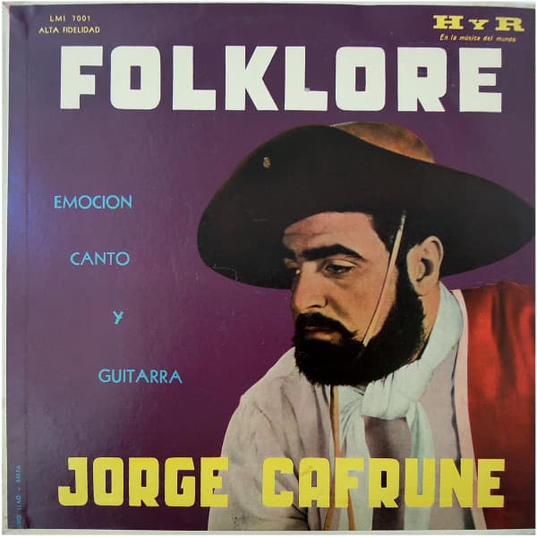 Jorge Cafrune — Folklore Emoción Canto Y Guitarra