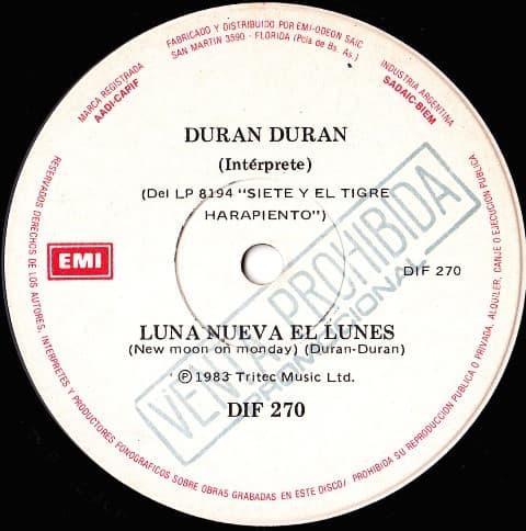 Duran Duran — Luna Nueva El Lunes