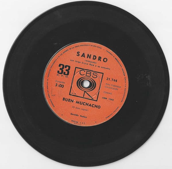 Sandro — Buen Muchacho / Miguel E Isabel