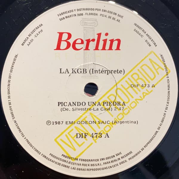 La Kgb — Picando Una Piedra