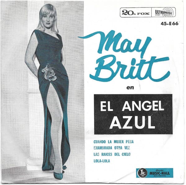 May Britt — El Angel Azul