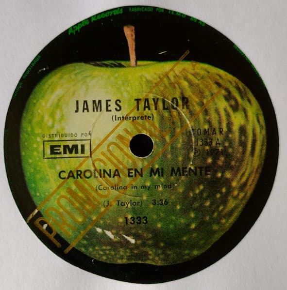 James Taylor — Carolina En Mi Mente = Carolina In My Mind