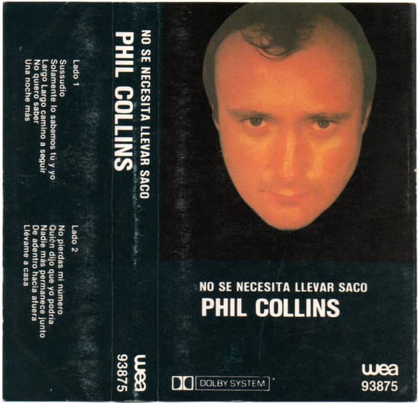 Phil Collins — No Se Necesita Llevar Saco = No Jacket Required