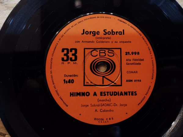Jorge Sobral — Himno A Estudiantes de la Plata