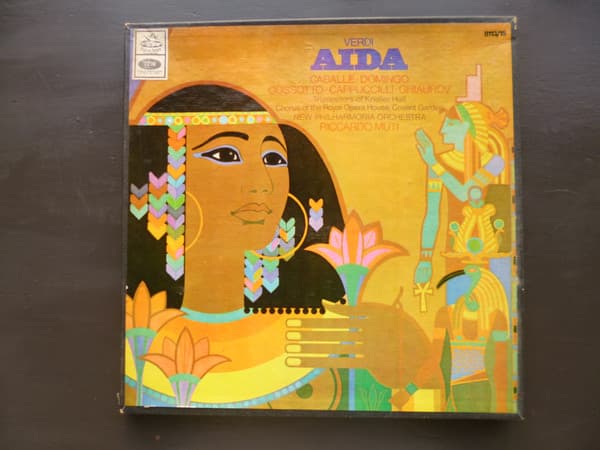 Verdi & Caballé & Domingo & Cossotto & Cappuccilli & Ghiaurov & New Philharmonia Orchestra & Chorus Of The Royal Opera House, Covent Garden & Riccardo Muti — Aida