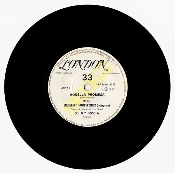 Engelbert Humperdinck — Aquella Promesa = That Promise) / El Último Vals = The Last Waltz