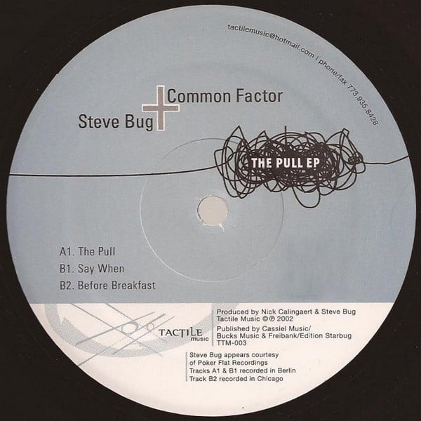Steve Bug & Common Factor – The Pull EP