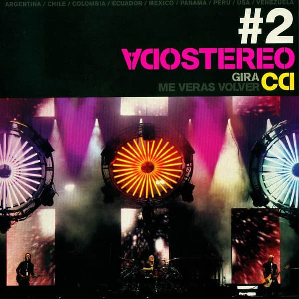 Soda Stereo — Me Veras Volver Gira 2007 CD #2