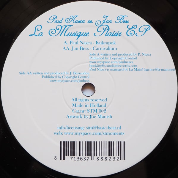 Paul Nazca / Jan Bess – La Musique Plaisir