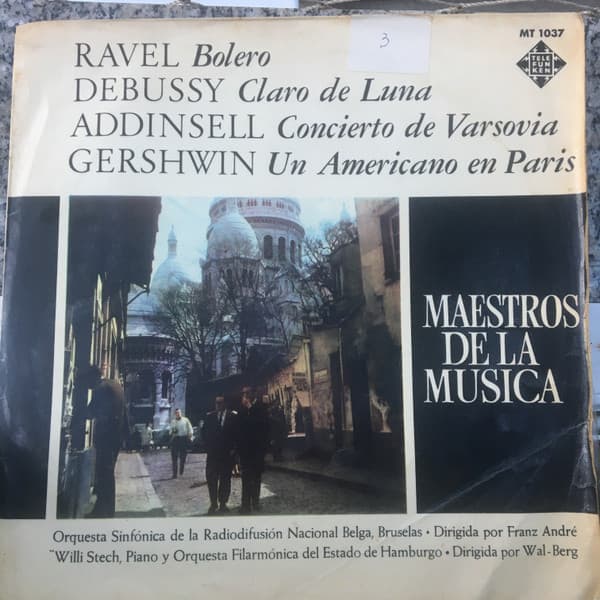 Maurice Ravel & Claude Debussy & Richard Addinsell & George Gershwin — Maestros De La Musica