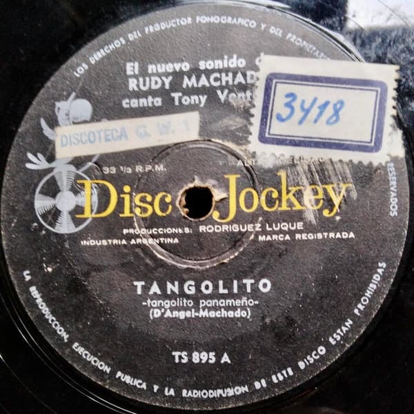 Rudy Machado Y Su Orquesta — Tangolito / Cumbia Española