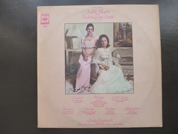 Judith Blegen & Frederica von Stade — Arias Y Duetos