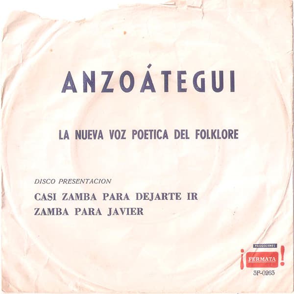 Anzoátegui — Disco Presentación