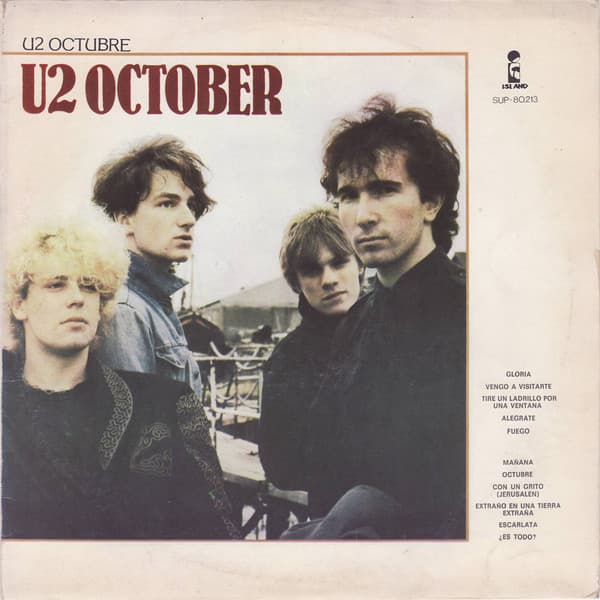 U2 — October = Octubre