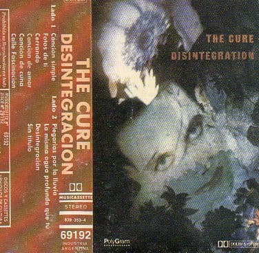 The Cure — Desintegracion = Disintegration