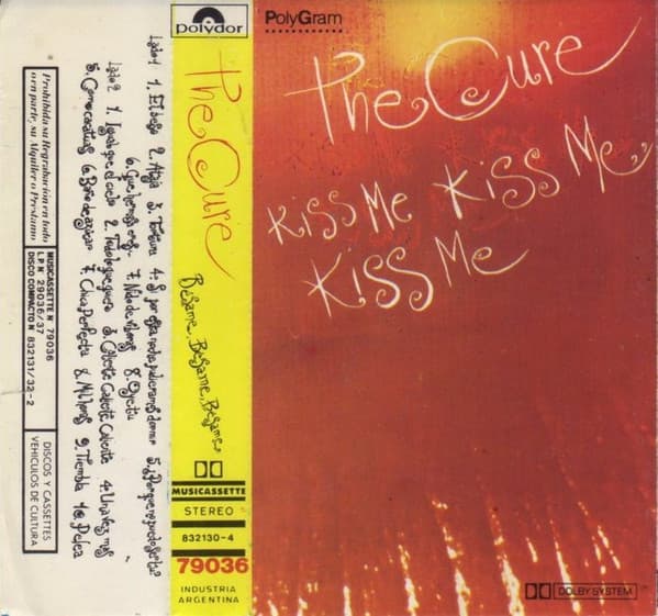 The Cure — Besame Besame Besame = Kiss Me Kiss Me Kiss Me