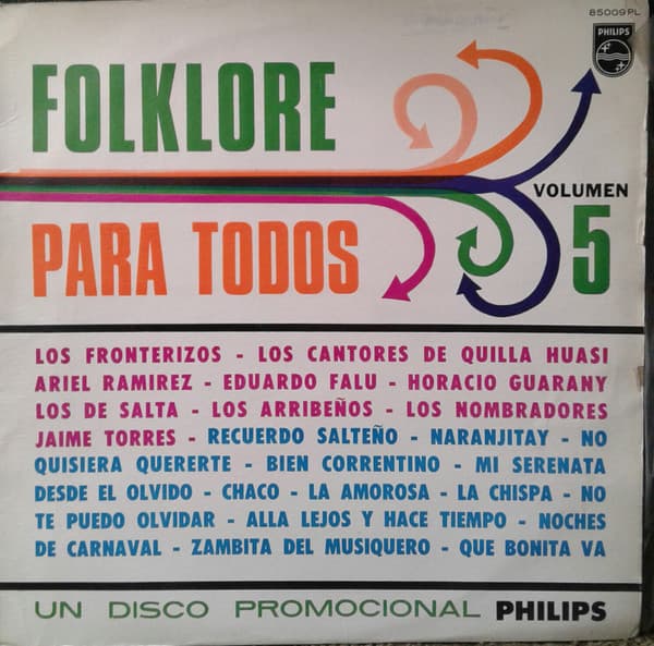 Various — Folklore Para Todos - Volumen 5