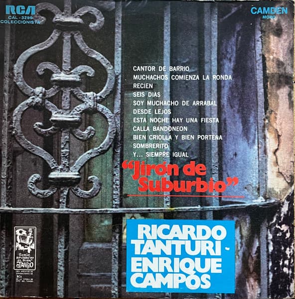 Ricardo Tanturi Y Su Orquesta Típica "Los Indios" & Enrique Campos — Jirón De Suburbio