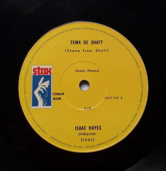 Isaac Hayes — Tema de Shaft - Cafe Regio's