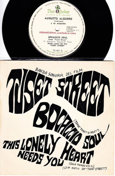 Augusto Alguero Y Su Orquesta — Bocaccio Soul (Banda Sonora Del Film "Tuset Street")