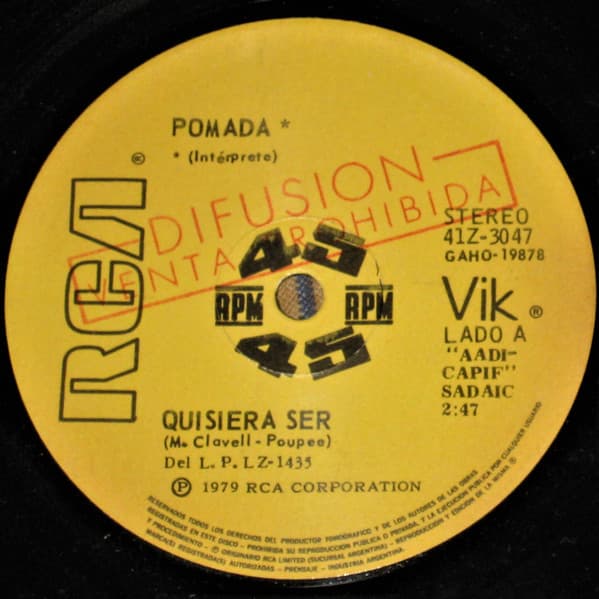 Pomada — Quisiera Ser