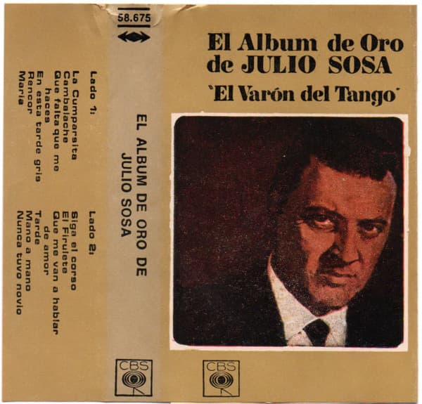 Julio Sosa — El Álbum De Oro De Julio Sosa "El Varón Del Tango"