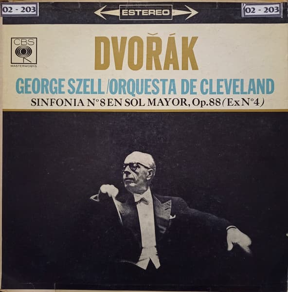 Dvořák & George Szell & The Cleveland Orchestra — Sinfonía N°8 en sol mayor, Op. 88 (Ex N°4)