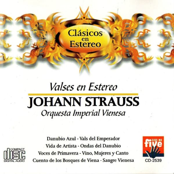 Orquesta Imperial Vienesa — Valses En Estereo-Johann Strauss