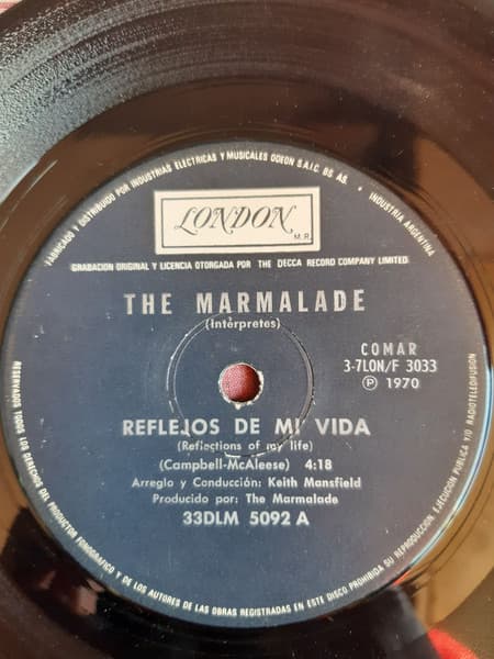 The Marmalade — Reflejos De Mi Vida