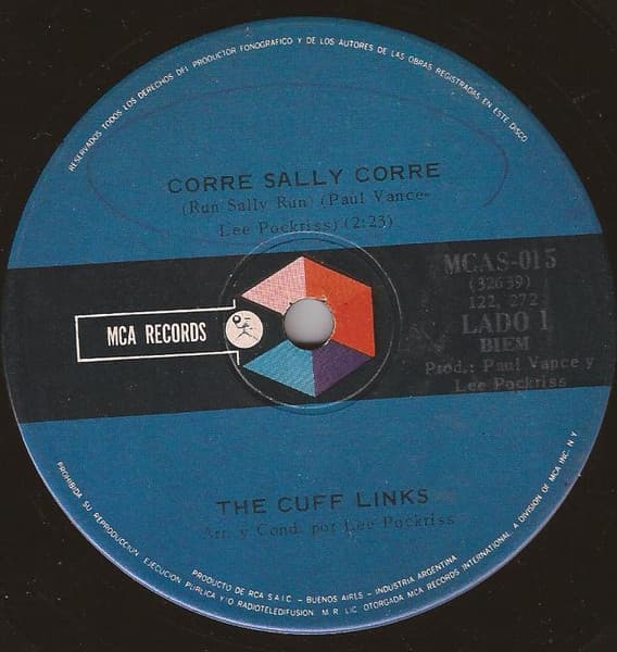 The Cuff Links — Corre Sally Corre = Run Sally Run