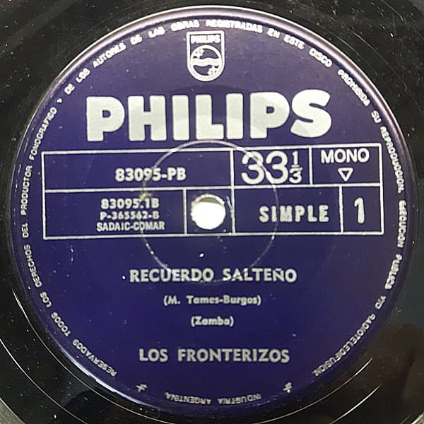 Los Fronterizos — Recuerdo Salteño