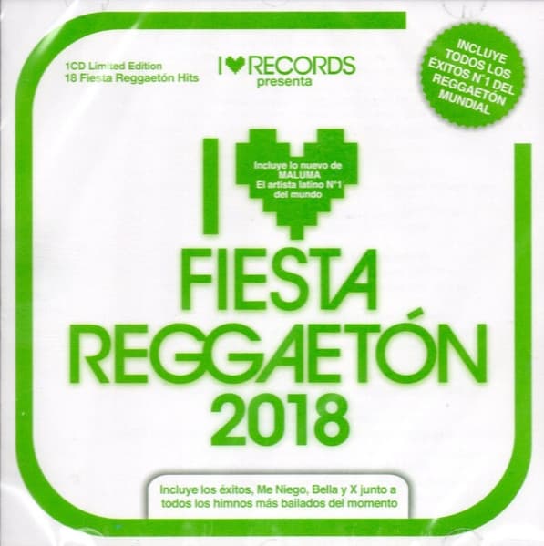 Various — I ♥ Fiesta Reggaetón 2018