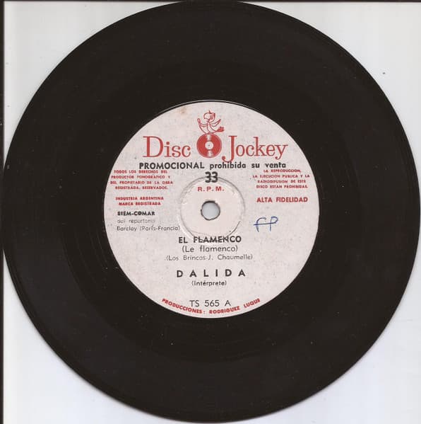 Dalida — El Flamenco / A Cada Cual Su Suerte