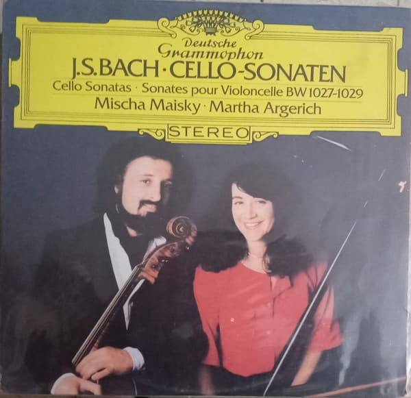 J.S. Bach & Mischa Maisky & Martha Argerich — Cello-Sonaten - Tres Sonatas Para Violoncello Y Piano
