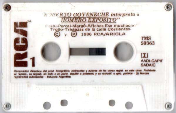 Roberto Goyeneche — Roberto Goyeneche Interpreta A Homero Expósito