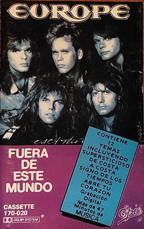 Europe — Fuera De Este Mundo = Out Of This World