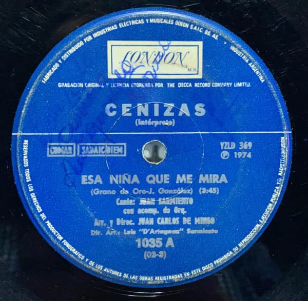 Cenizas — Esa Niña Que Me Mira
