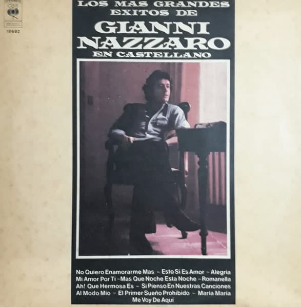 Gianni Nazzaro — Los Más Grandes Éxitos De Gianni Nazzaro En Castellano