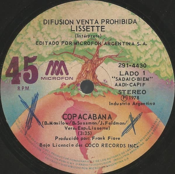 Lissette — Copacabana / Despues
