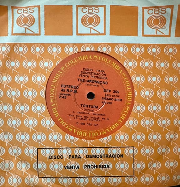 The Jacksons — Estado De Shock = State Of Shock / Tortura = Torture