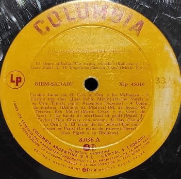 Frankie Laine & Argentino Ledesma — Musica para su fiesta