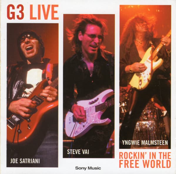 G3 & Joe Satriani & Steve Vai & Yngwie Malmsteen — G3 Live: Rockin' In The Free World