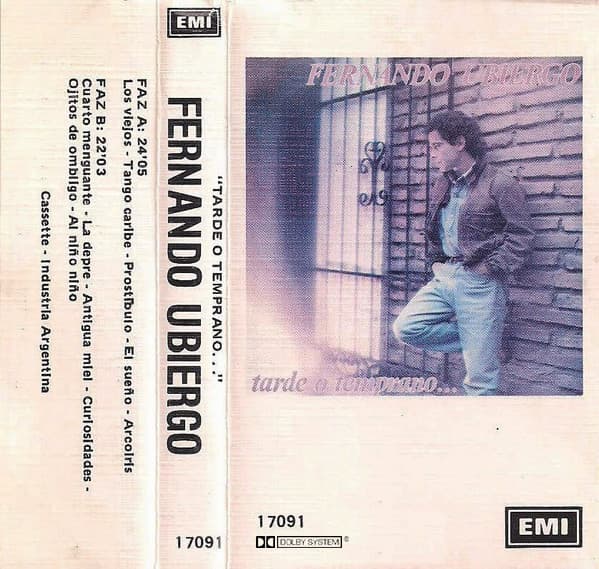 Fernando Ubiergo — Tarde O Temprano