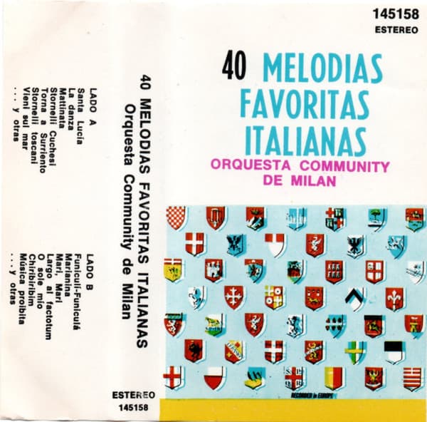 Orquesta Community De Milan — 40 Melodias Favoritas Italianas