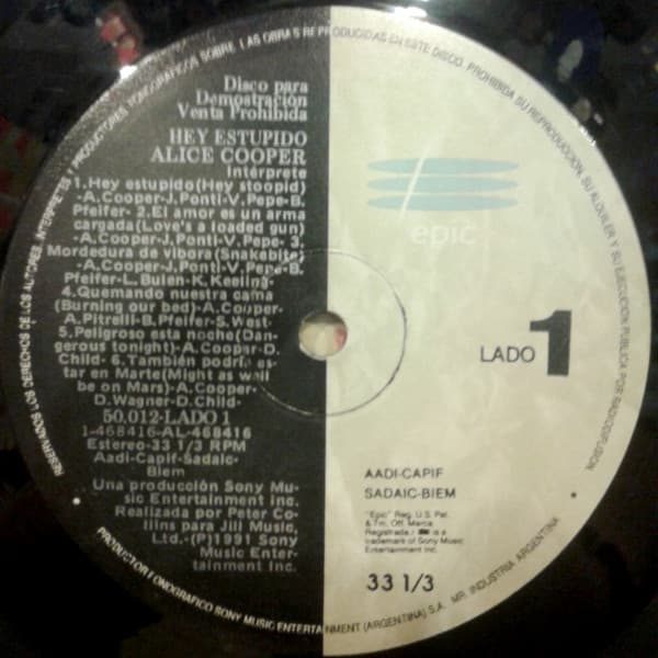 Alice Cooper — Hey Estupido