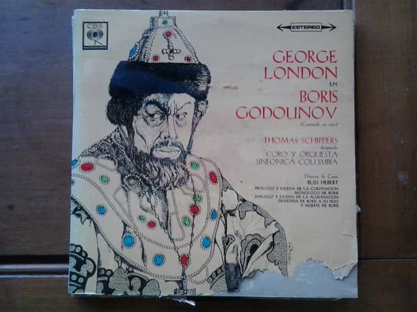 Modest Mussorgsky & George London & Thomas Schippers & Coro y Orquesta Sinfónica Columbia — Escenas De Boris Godounov