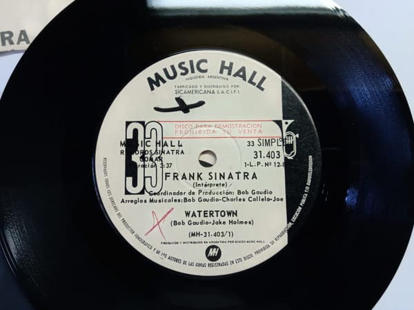 Frank Sinatra — Watertown / ... Lo Mismo Te Amaría = I Would Be In Love (Anyway)